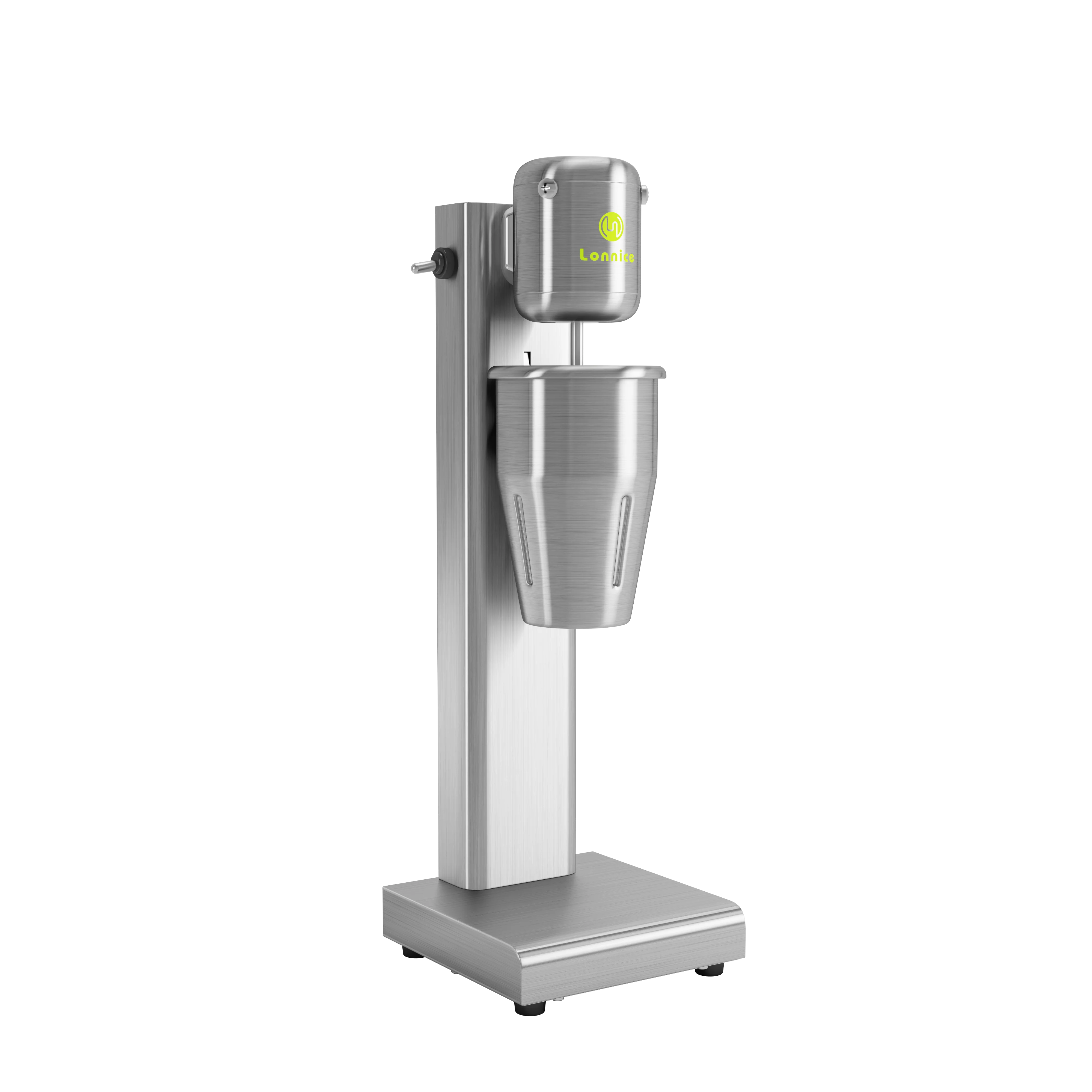 Stable counter top Single head beater milk shake drink mixer blender with container