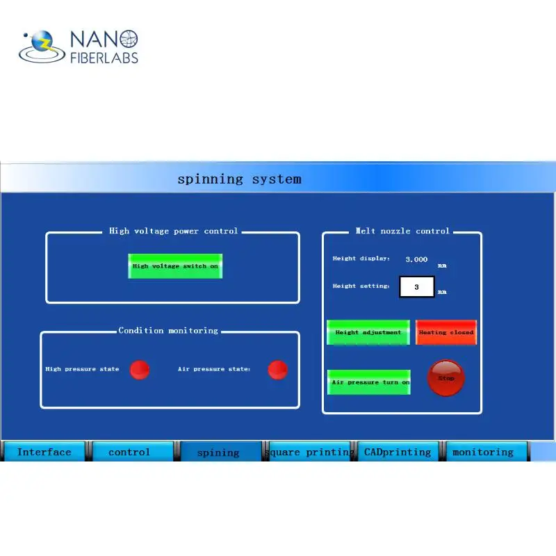 Controllabe (environment)temp & humidity  direct writing machine Cancer diagnosis