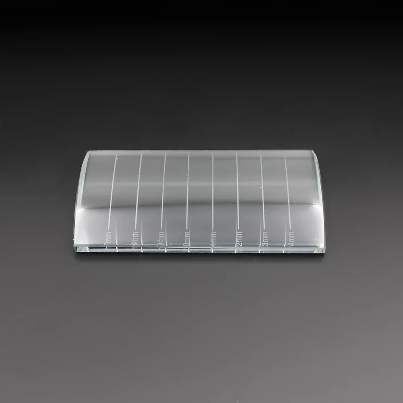 Buy chinese products online Eyelash Extension scale pallet U shape Crystal glass glue holder