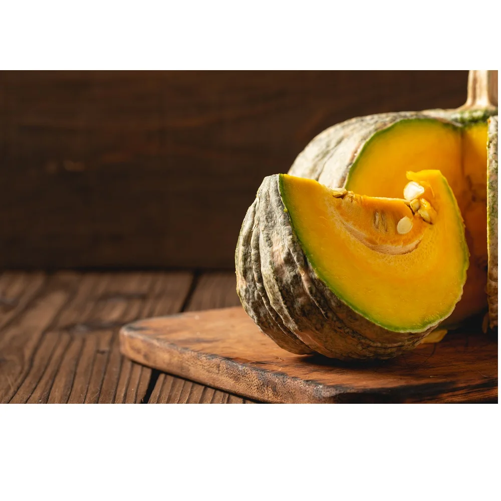 High Quality Healthy Organic Fresh Pumpkin Size 6*6/10*10mm From Vietnam