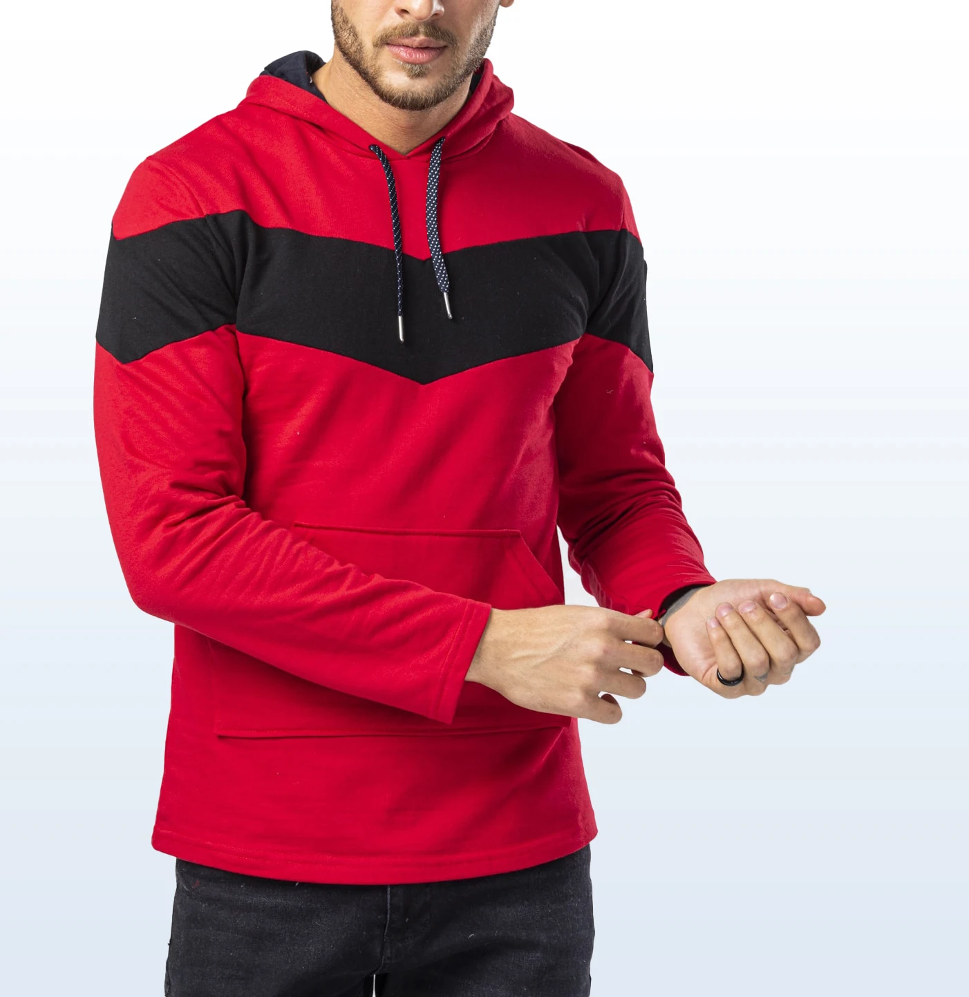 
OEM service custom men 100% cotton oversized autumn winter knitted new design fashionable custom made cheapest Hoodies Pullover 