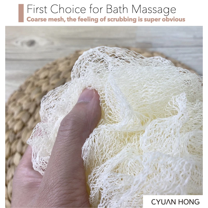 Bath Massage / Factory Direct Home Spa Back Massage Body Scrubbing Exfoliating Bath Ball