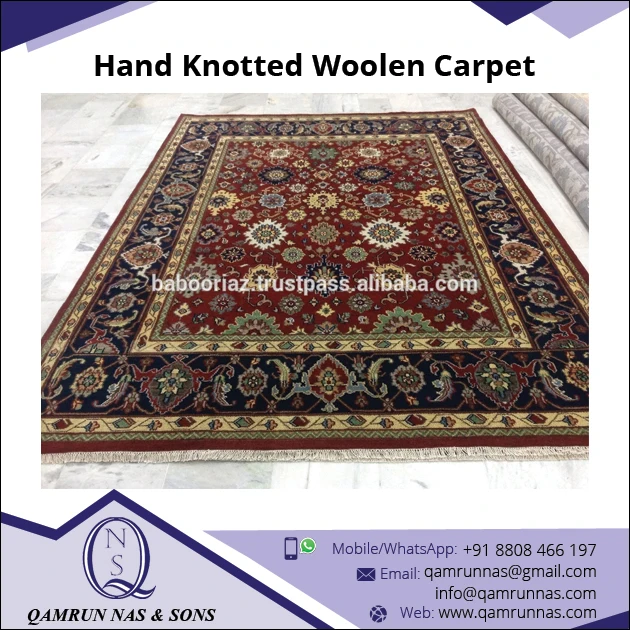 Low Price Best Quality Latest Design Hand Knotted Rug from Reliable Seller