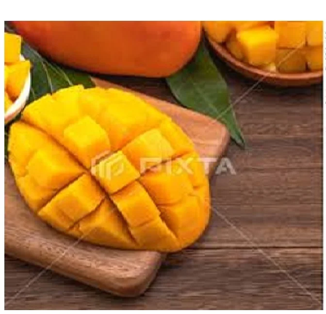 Top Wholesale yellow to light orange color High Quality IQF Frozen Cat Chu Mango Chunk Import From Vietnam