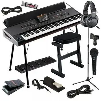  Клавиатура Korg PA4X 76-Note для профессиональной рабочей станции Mint untouch с акустической системой + 3 года