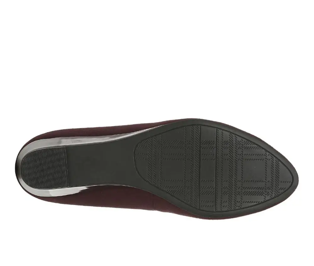 women fancy handmade suede design round toe ladies mid heels wedges sandals shoes (LAJWG0038)