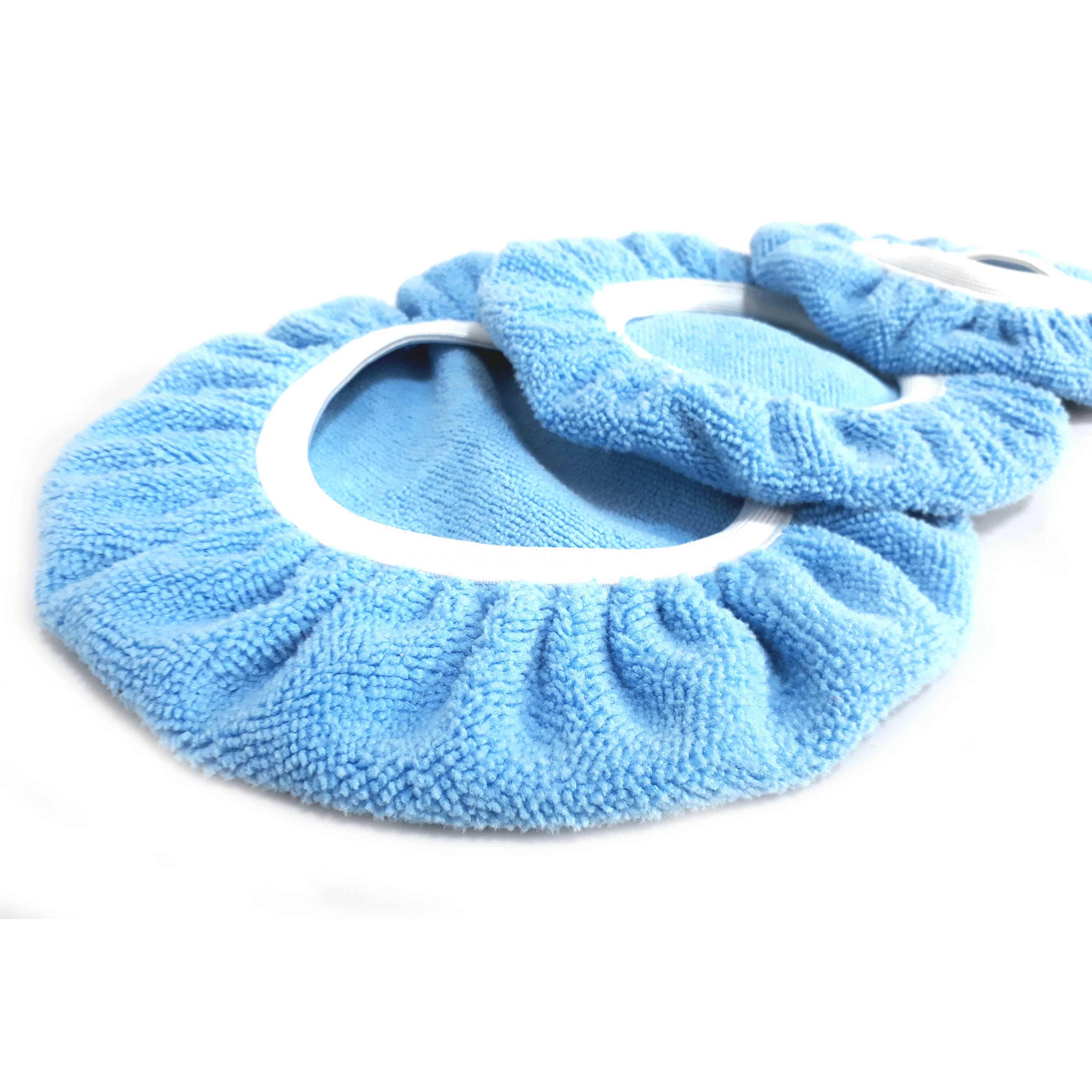  Корейский полировальный аппликатор для автомобиля из микрофибры с резинкой кромки