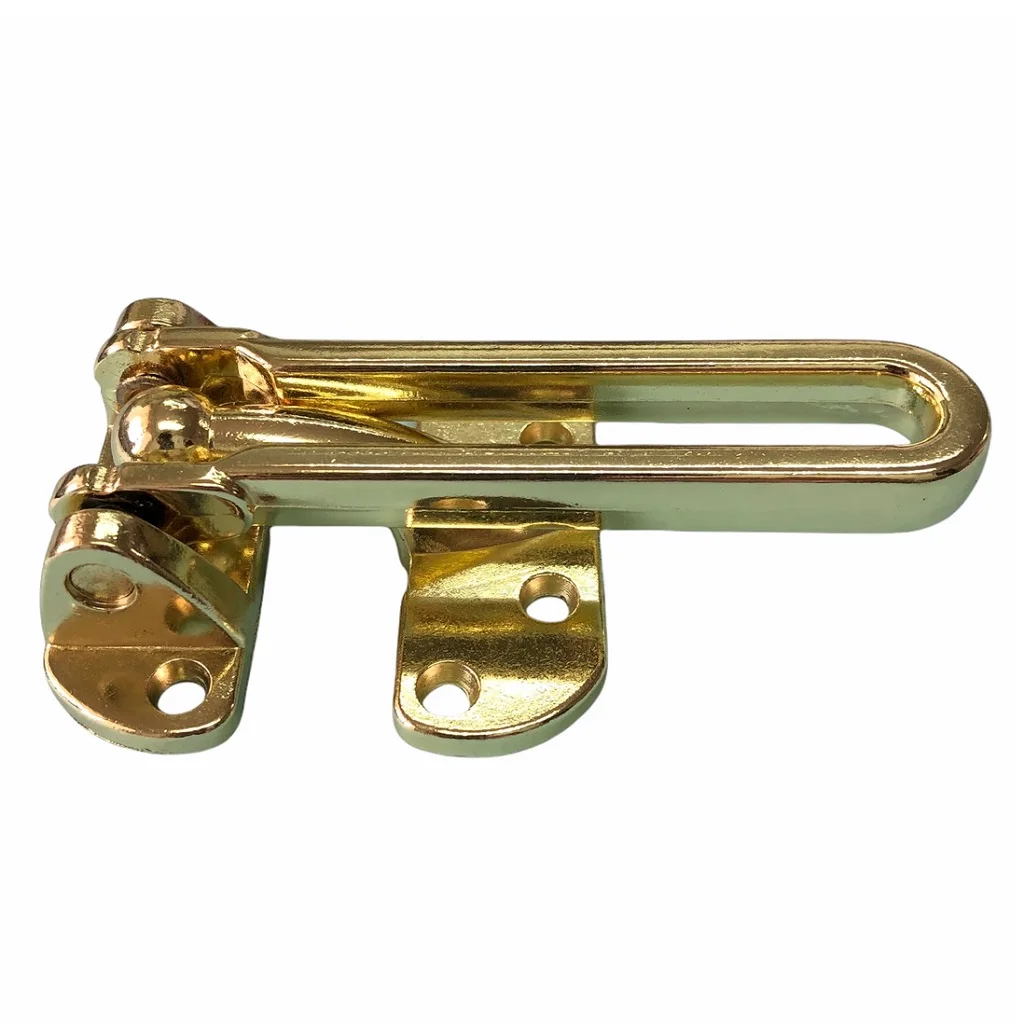 Отель домашней безопасности качели бар защелка латунь гвардии Нащельник двери замок