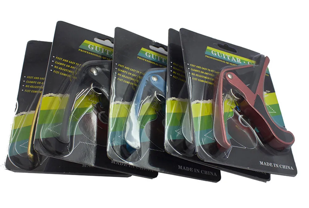 
Wholesales cheapest Price High Quality exclusive use metal folk/Classical/electric guitar capo 