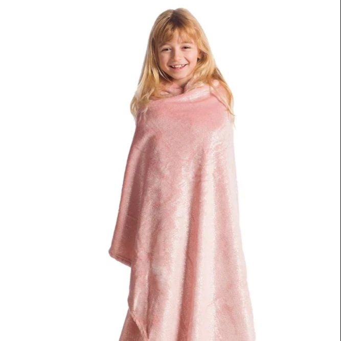 
GLITTER PINK FLEECE BLANKET 