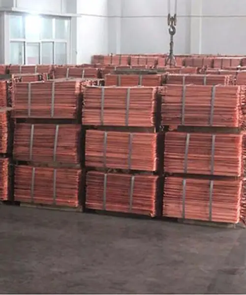 high quality 99.99% pure copper cathode for building industry