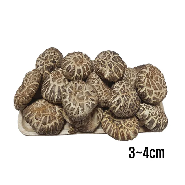 
High quality Organic Harvest 3-4cm Diameter Black Flower Shiitake Dongko from South Korea at reasonable price 