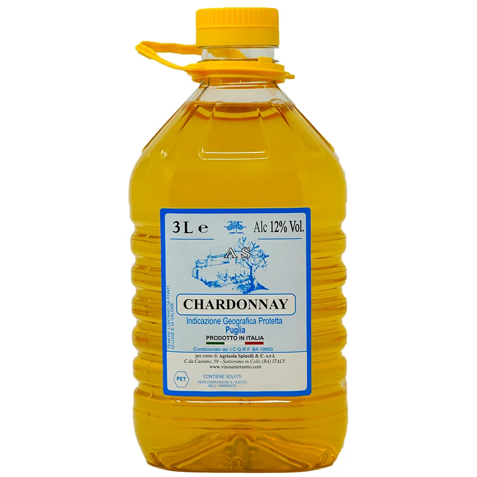 Italian Wine Chardonnay Apulia IGP White Wine