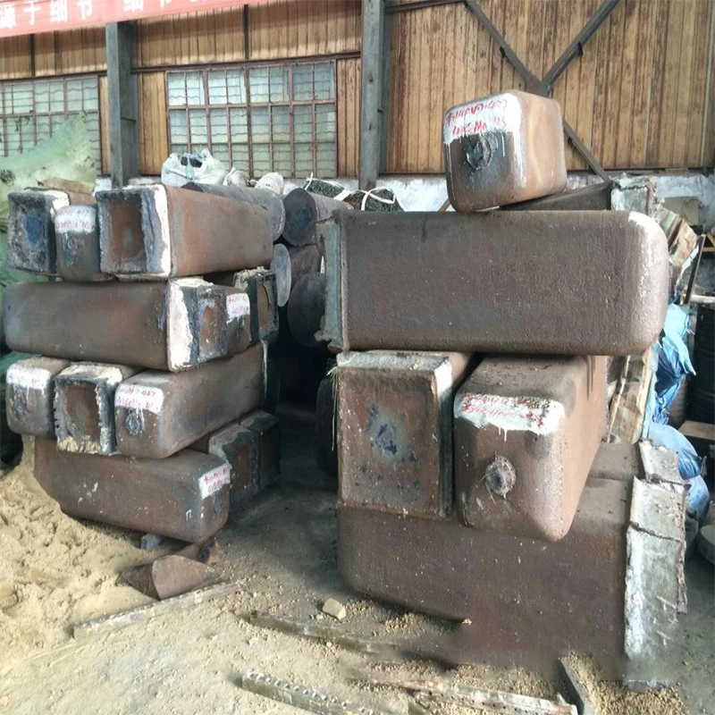 The manufacturer sells high quality ingot steel