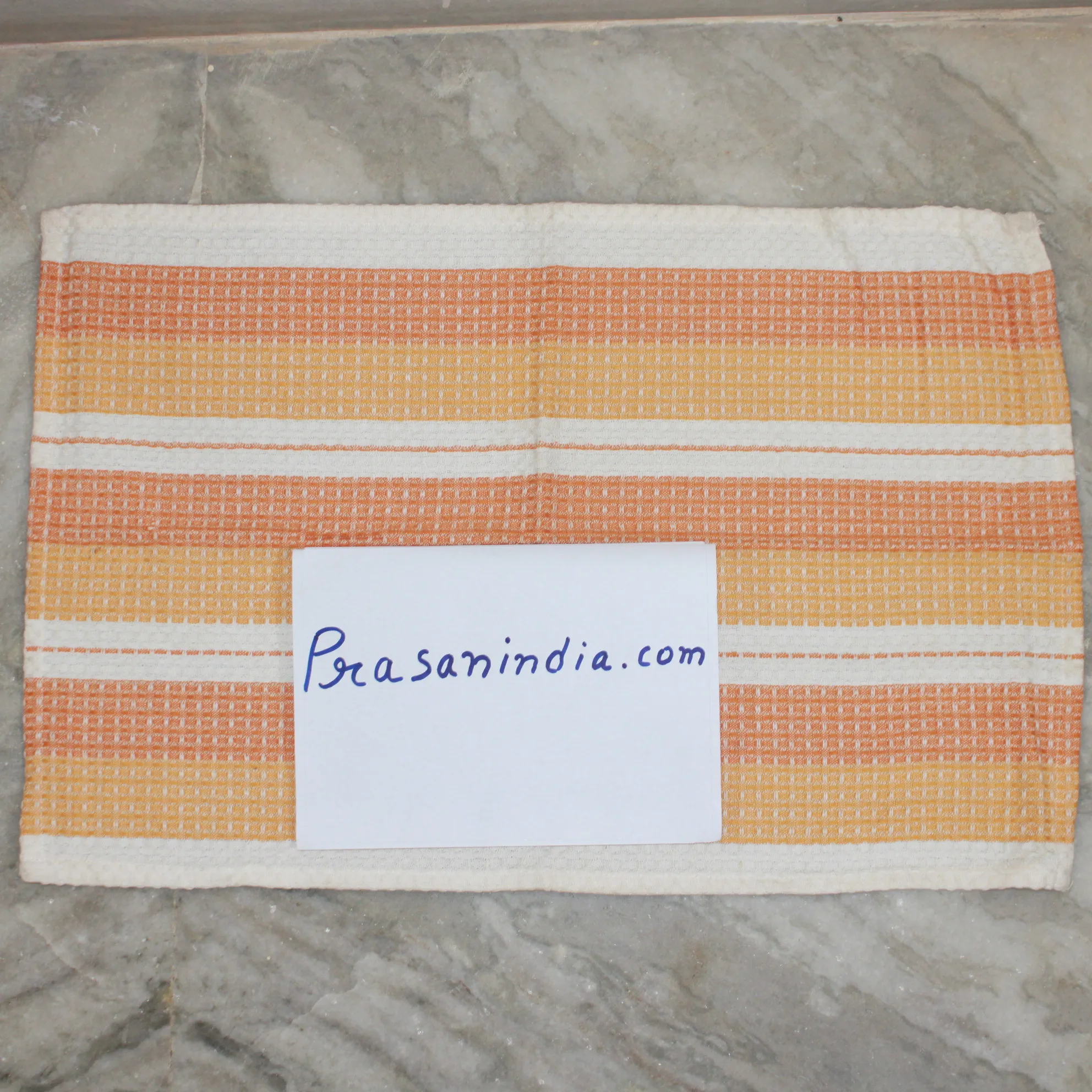 100% cotton blank sublimation plain white tea towel