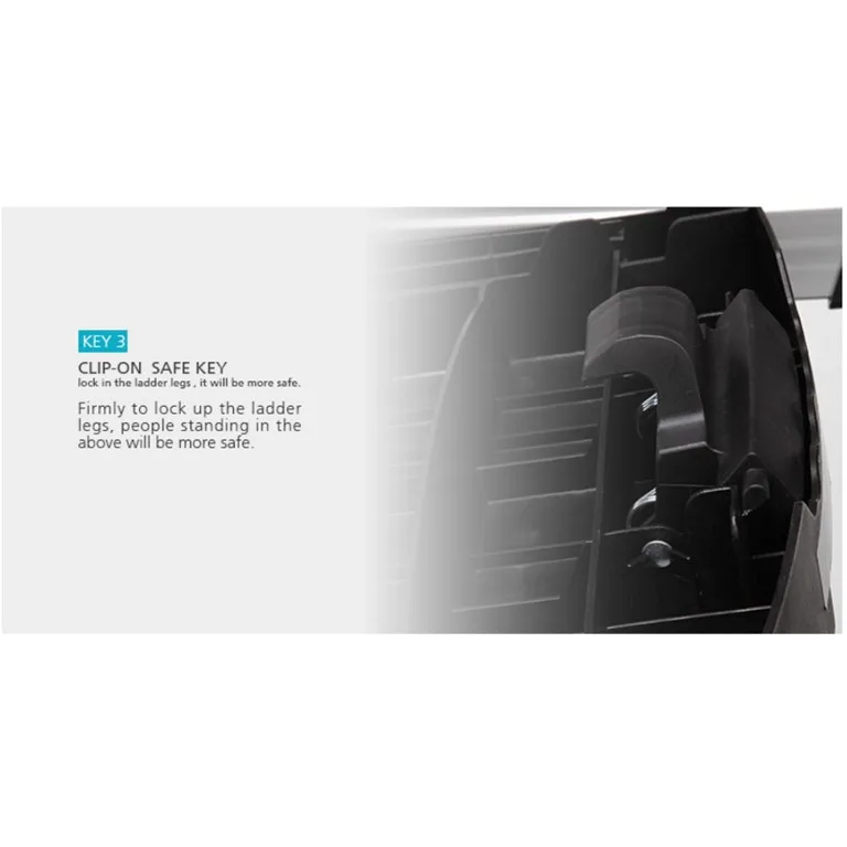 
Foldable Multifunction Home Ladder Sustainable One Year Warranty Aluminium Gold Boomjoy BJ-TZ-3T 3 Steps Ladder 