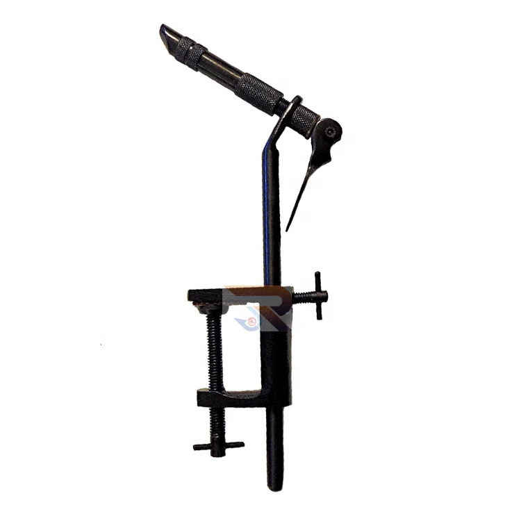 Premium Quality Stainless Steel Roto Vise for Fly Tying Custom Logo Design for Fishing Export