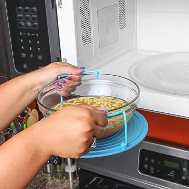 Multifunctional Plastic Microwave Heating Layered Steaming Tray Holder