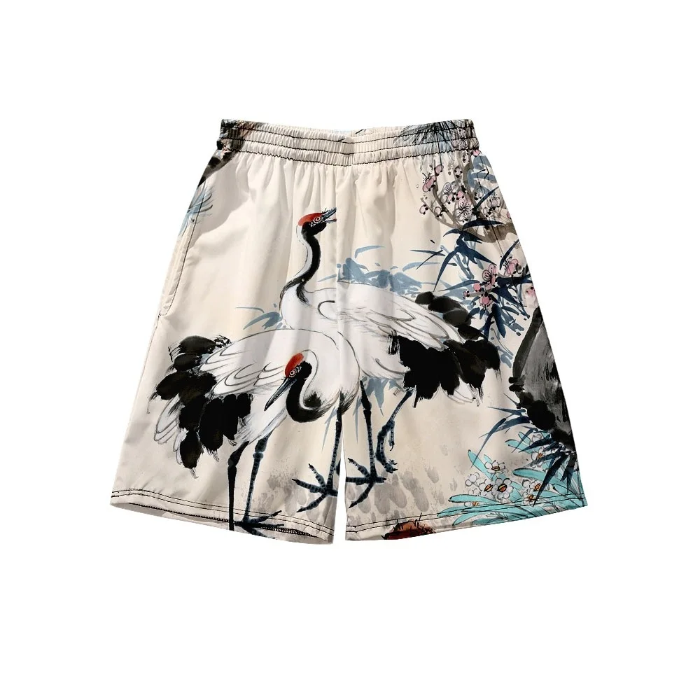 
Sublimated casual shorts 100% Polyester casual shorts unisex casual shorts 