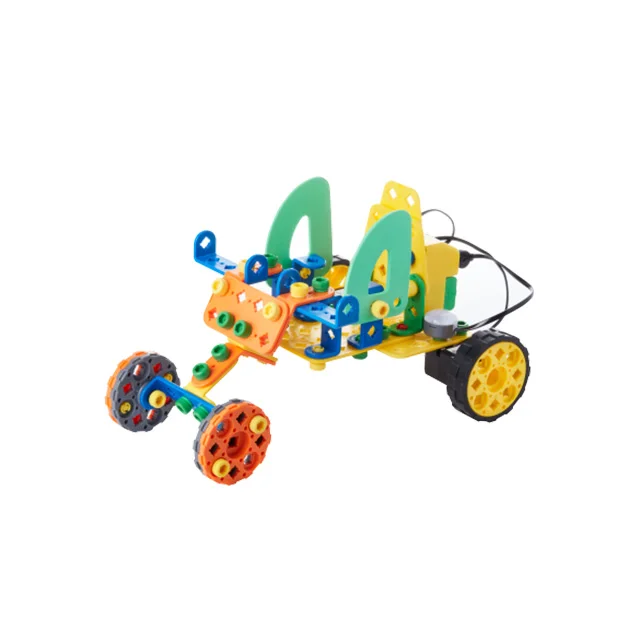 
High Quality UARO MOVING Assembly Toy Motor Remote controller Battery case Buggy Car Toy Product Made in Korea 