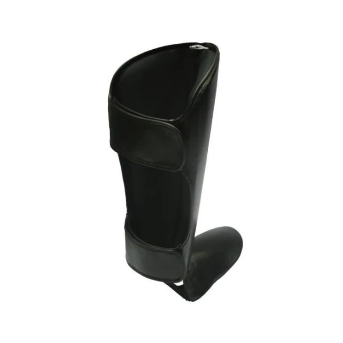 High Quality Adjustable Customized Shin Guard Kick Boxing & Soccer Leg and Foot Protector Pads Custom OEM Red and White color