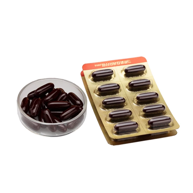  Корейский Nonghyup HANSAMIN 6 лет травяной Panax Экстракт корней красного женьшеня порошок капсулы Золотой 900 мг * 120 штук