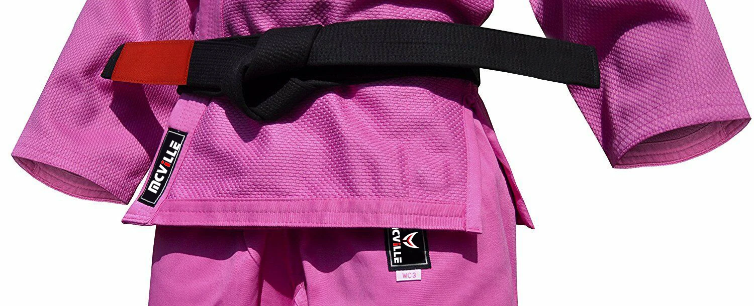 Kids Childrens All Around Brazilian Jiu Jitsu Gi Jiu-Jitsu BJJ Pink/Shoyorol Cut Professional Jiu Jitsu Uniform