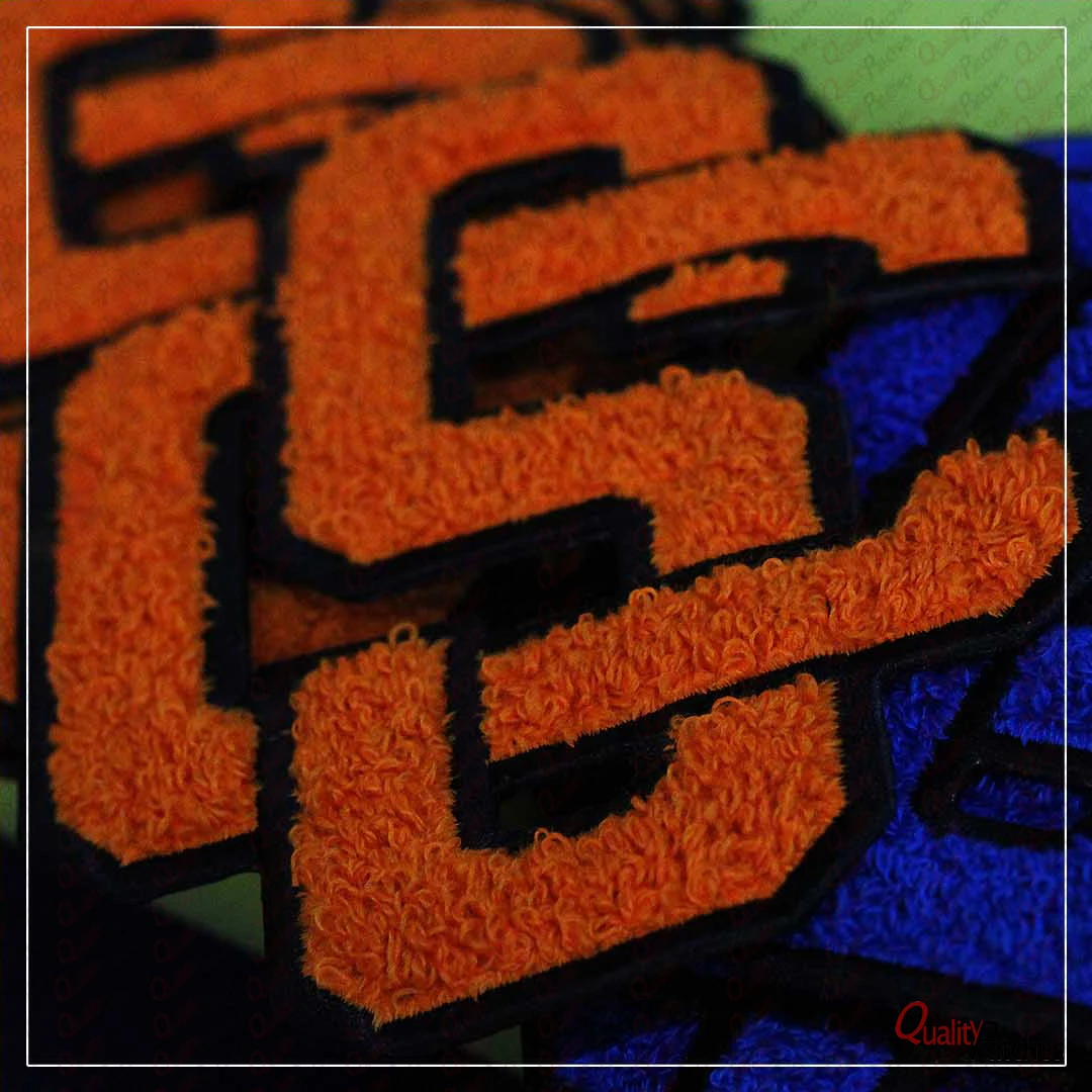 Quality Patches Varsity Letter Patches Made in Pakistan Patch Supplier