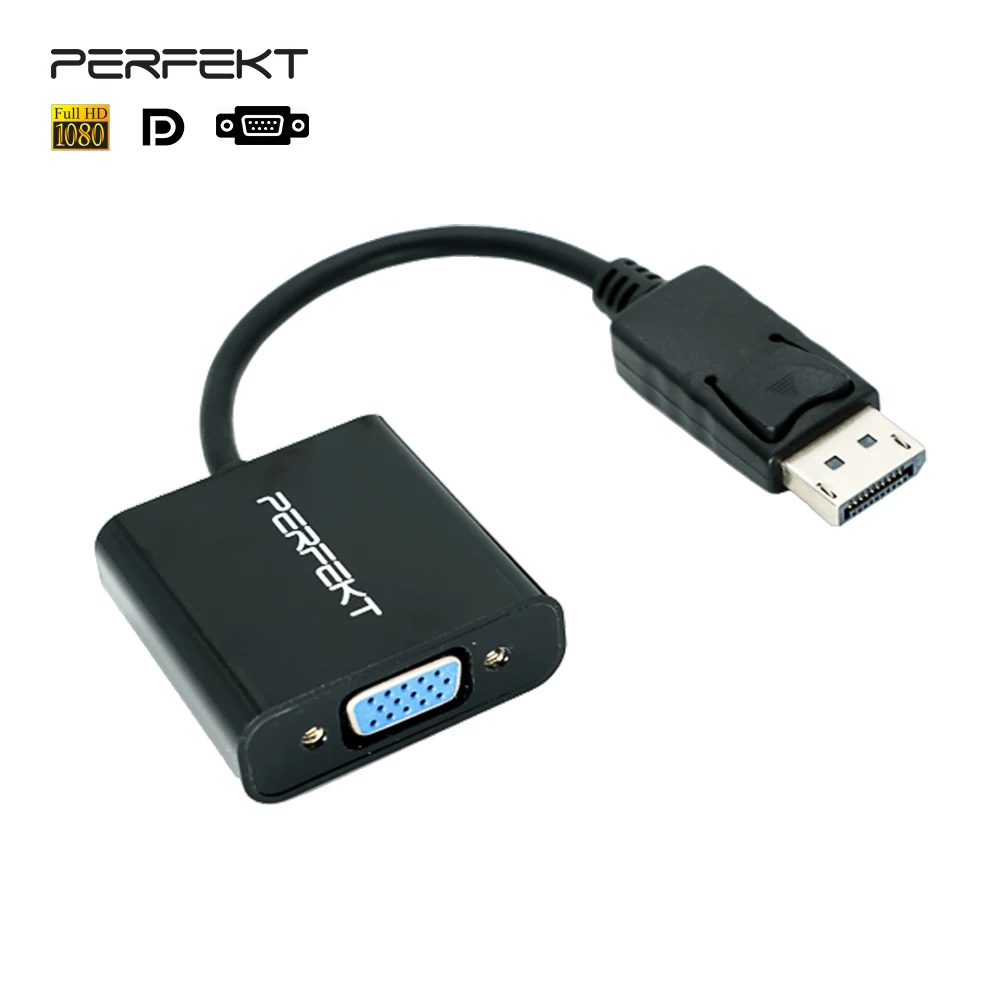 PERFEKT DisplayPort to VGA Adapter