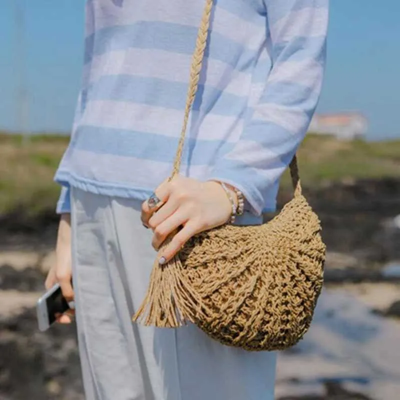 Best Sellers Eco Friendly Women Straw Bag Weave Handbags Handwoven Tote Summer Bag Beach Bag