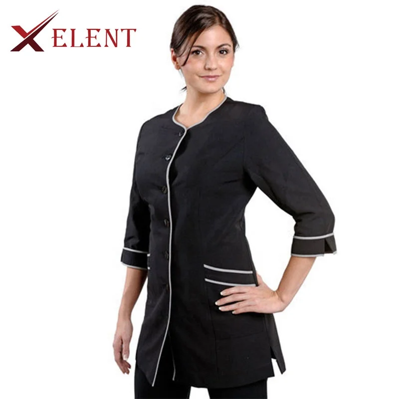 Женская косметологическая рабочая одежда, комплект униформы для салона красоты, Женская спа-форма для макияжа