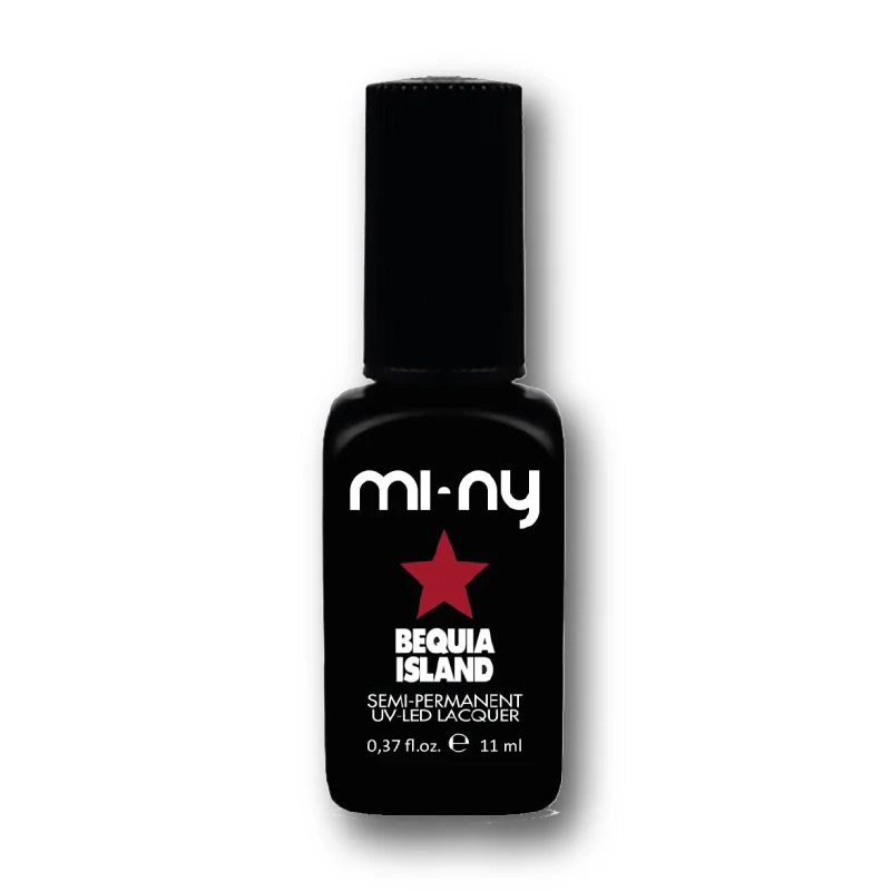 HIGH QUALITY ITALIAN MOOD LONG LASTING GEL NAIL POLISH, 8 FREE FORMULATION, EXTRA-GLOSSY COLOR NAME:  BEQUIA ISLAND SIZE 11 ML