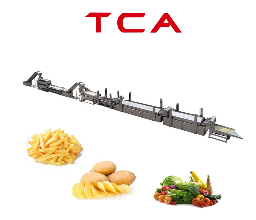 XXD potato chips processing snacks chips making equipment frozen potato chips maker