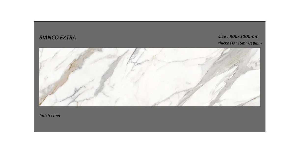 Apune Statuario Big Slab Sintered Stone at Wholesale Price From India