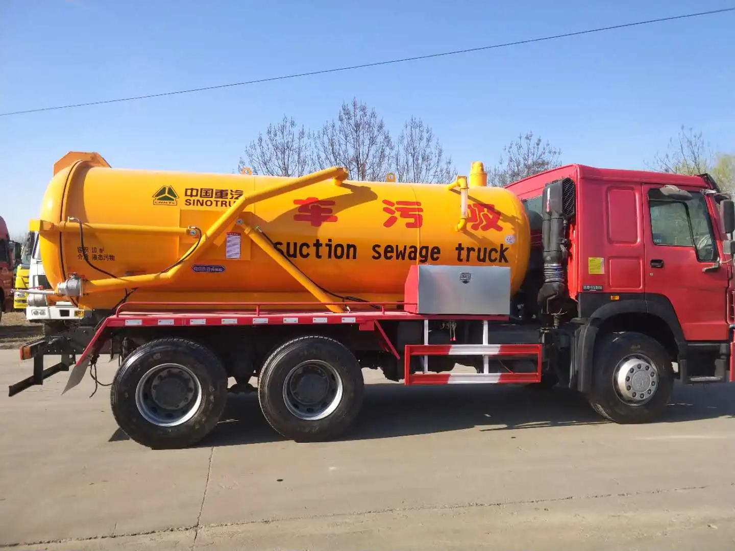 Used Suction Sewage Truck