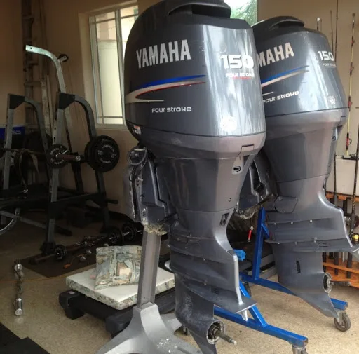 Used Yamahas 90HP 75HP 115HP 150HP 250HP 300HP 4 stroke outboard motor / boat engine