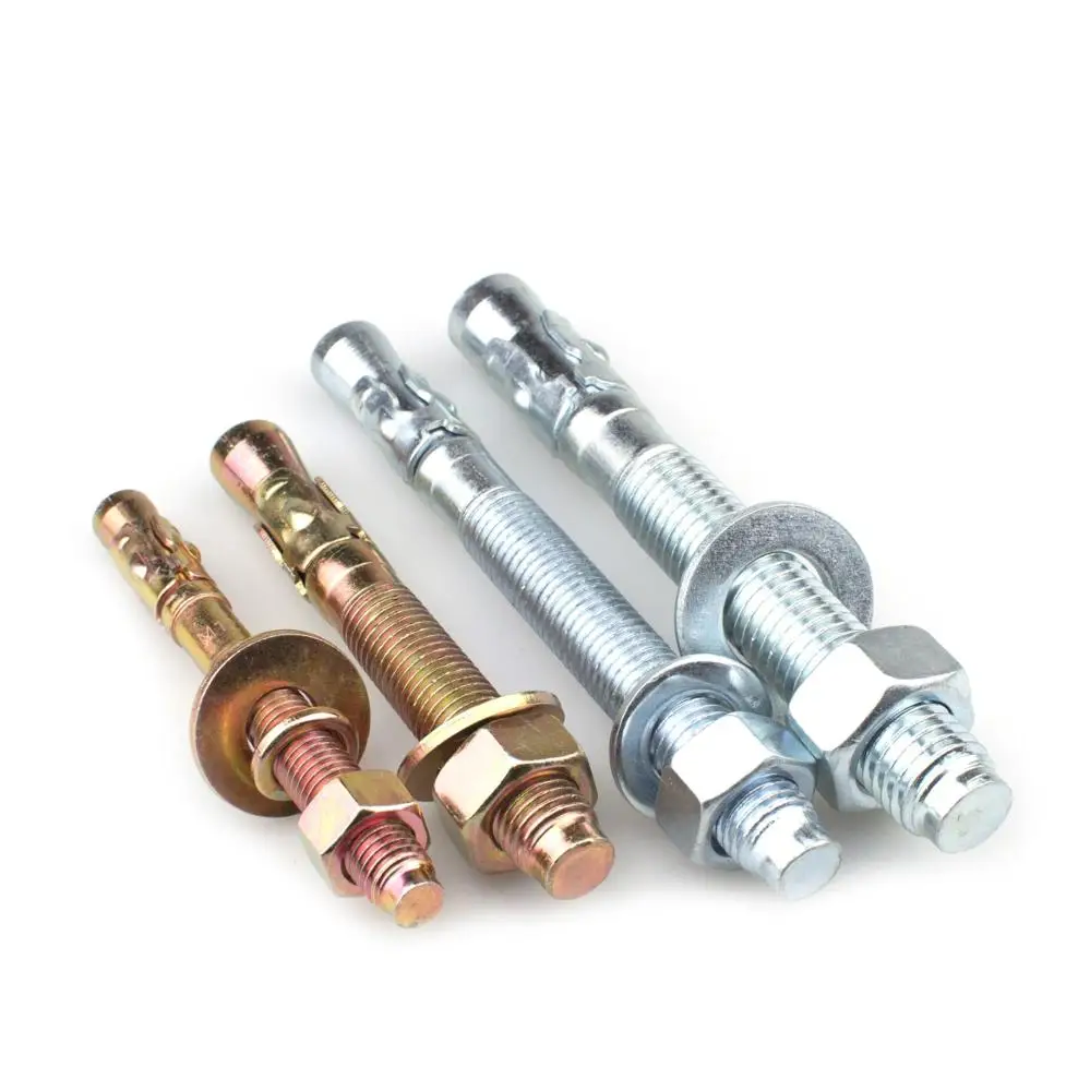 Fasteners Carbon Steel Anchor Nut And Bolt Extension Wedge Anchors