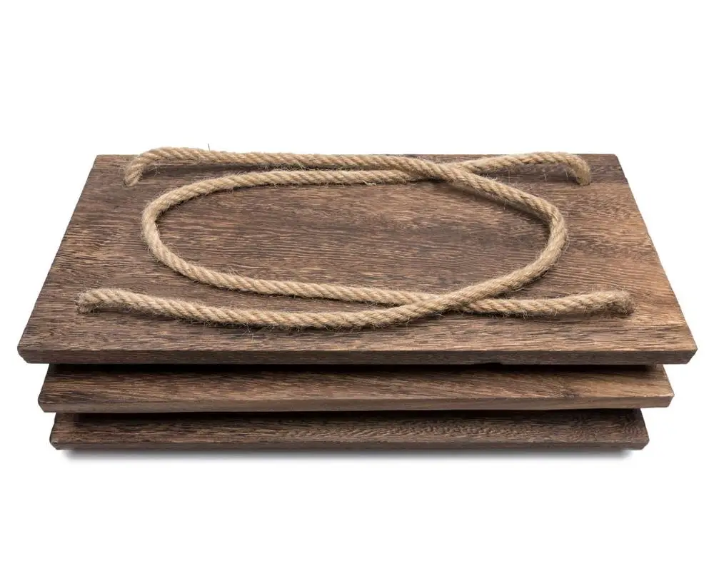 Rustic Wooden Hanging Shelves Storage Organizer Home Decorate Organizer Shelves for Living Room Bedroom Kitchen Acacia Wood