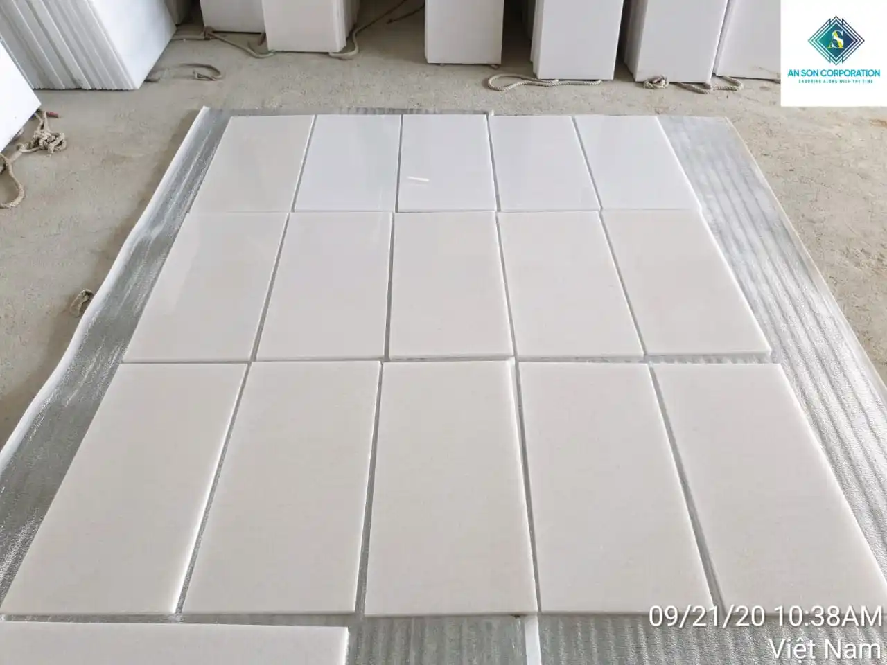 Crystal milky thassos vietnam afghan makrana vietnam pure white pearl vietnam vietnamese marble stone flooring tile onyx slab