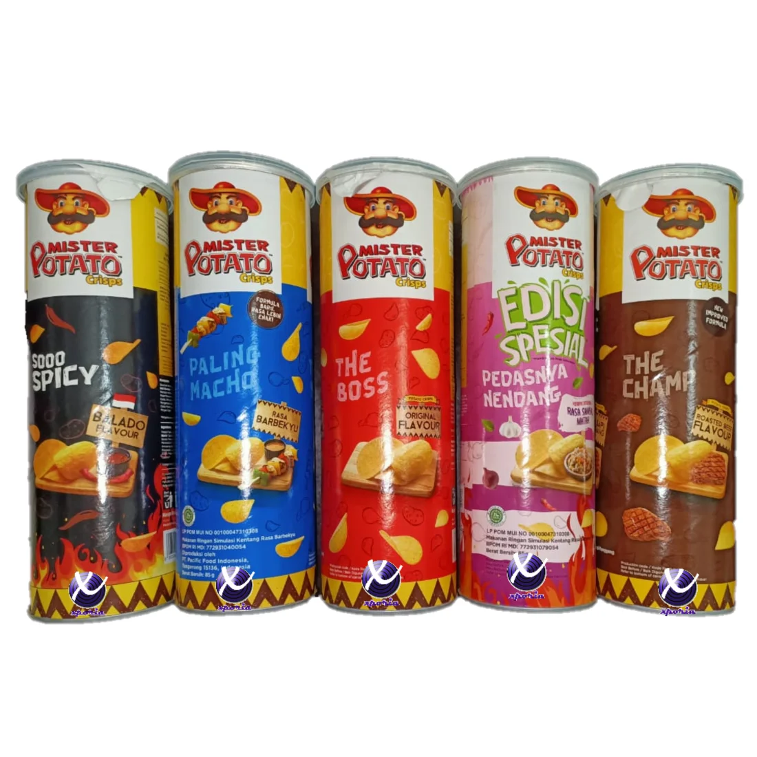 Mister Potato Potato Chips 85gr | Indonesia Origin