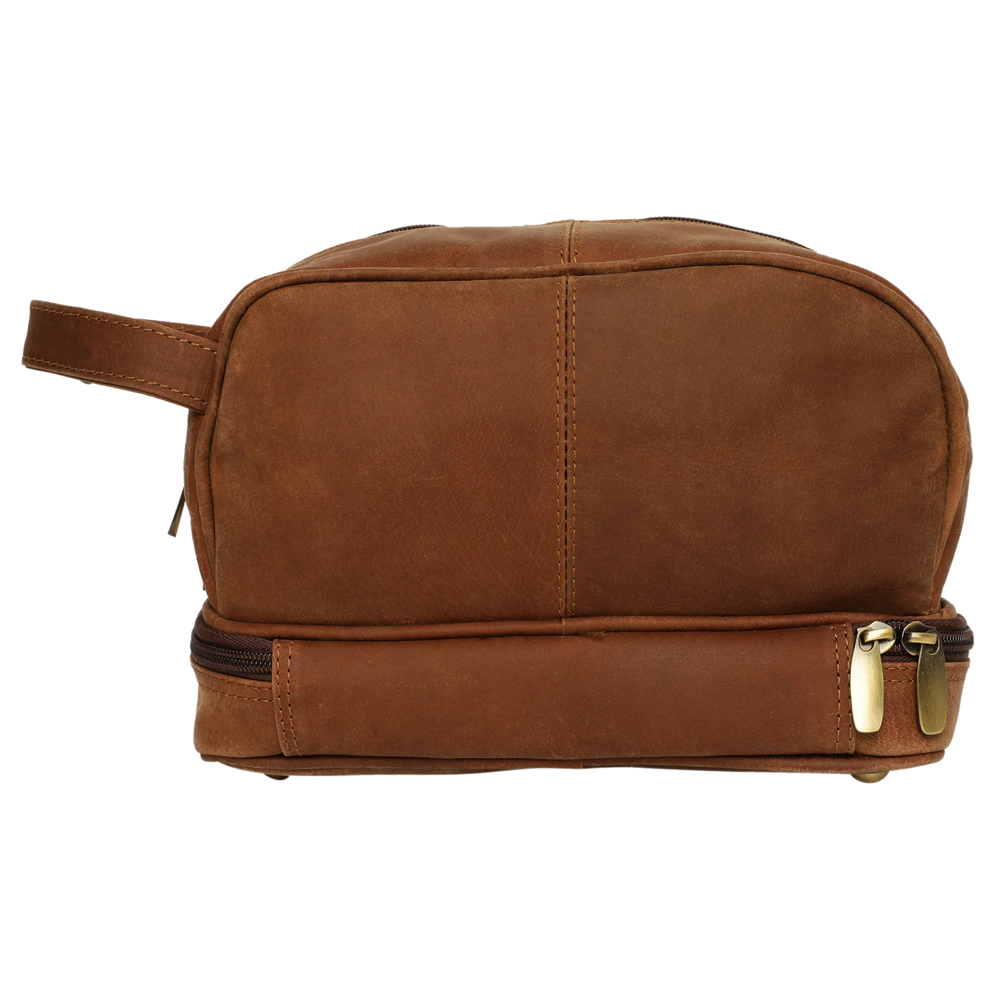 Genuine Leather Handmade Buffalo Toiletry Bag Dopp Kit Shaving and Grooming for Travel Gift Men