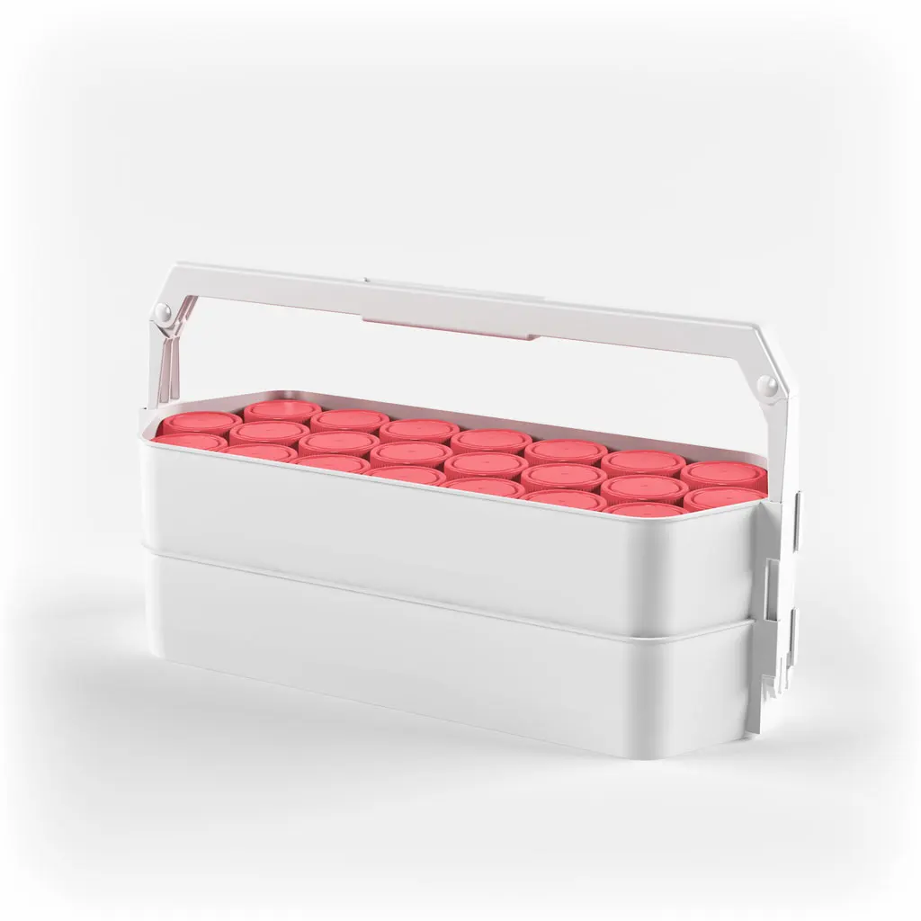 
Specimen containers carrying case 