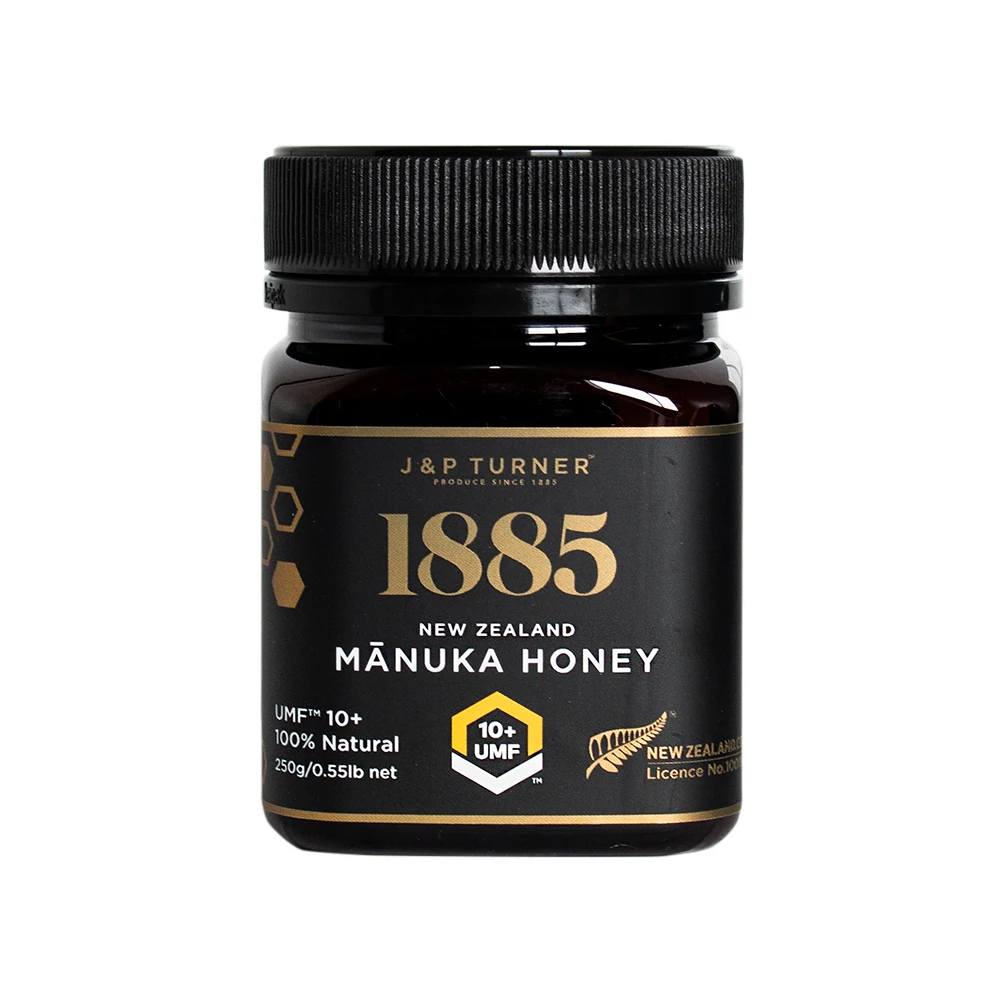 
Manuka Honey UMF 10+ 250ml NZ Made Premium Quality 100% Pure Black Label Edition 