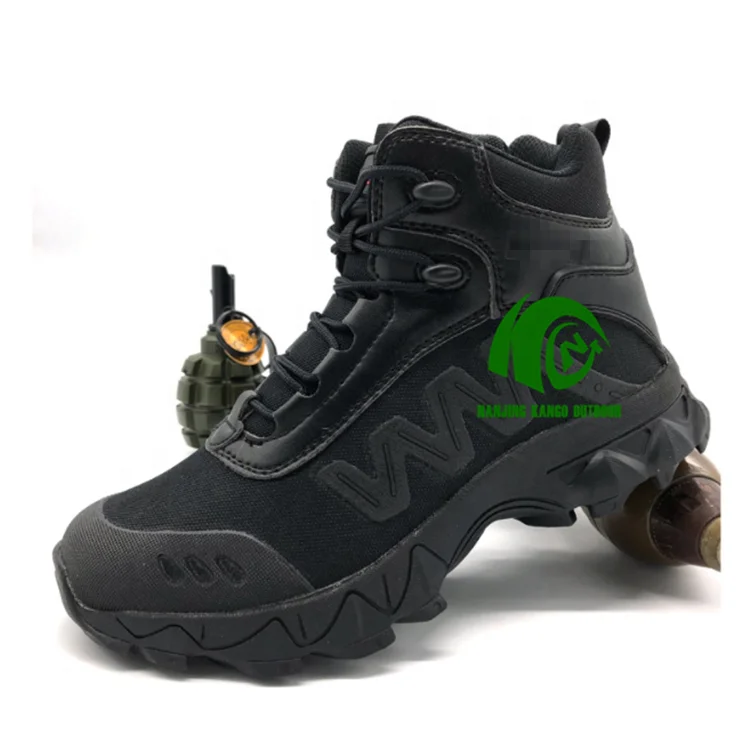Kango fashion new design custom breathable camouflage soft military army shoes tactical boots for