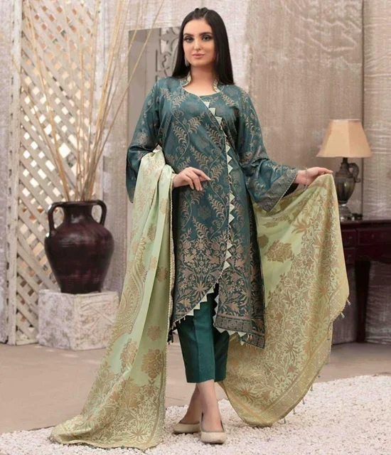 Ladies Shalwar Kameez _ Cotton Silk Casual Wear for Women