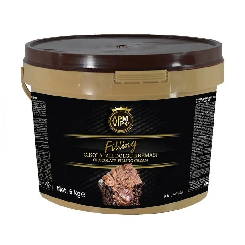 High Quality Certified VIP Chocolate Filling Cream (Cream Filling) For Pastry Sector And Related Industries From Turkey