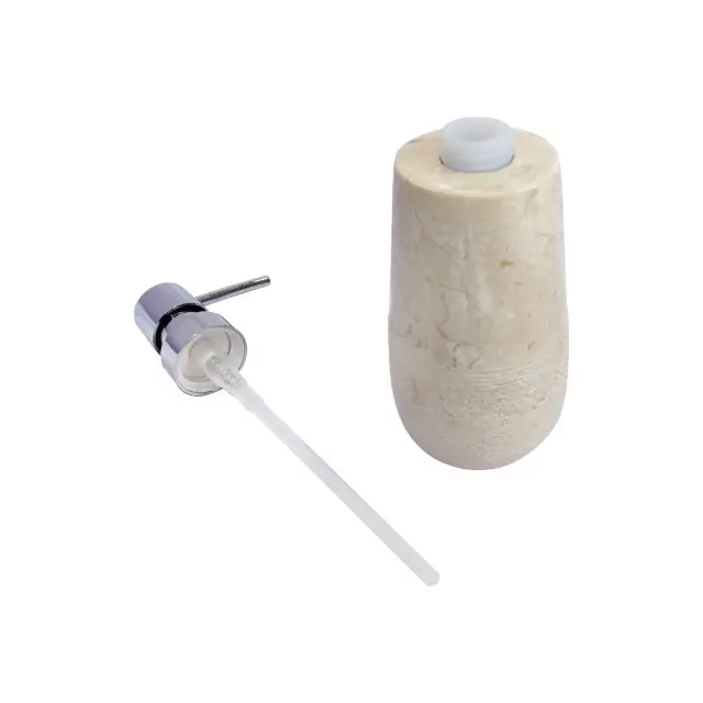 Hot Sale - Bali Shampoo Dispenser Natural Stone Marble Dispenser Liquid Soap