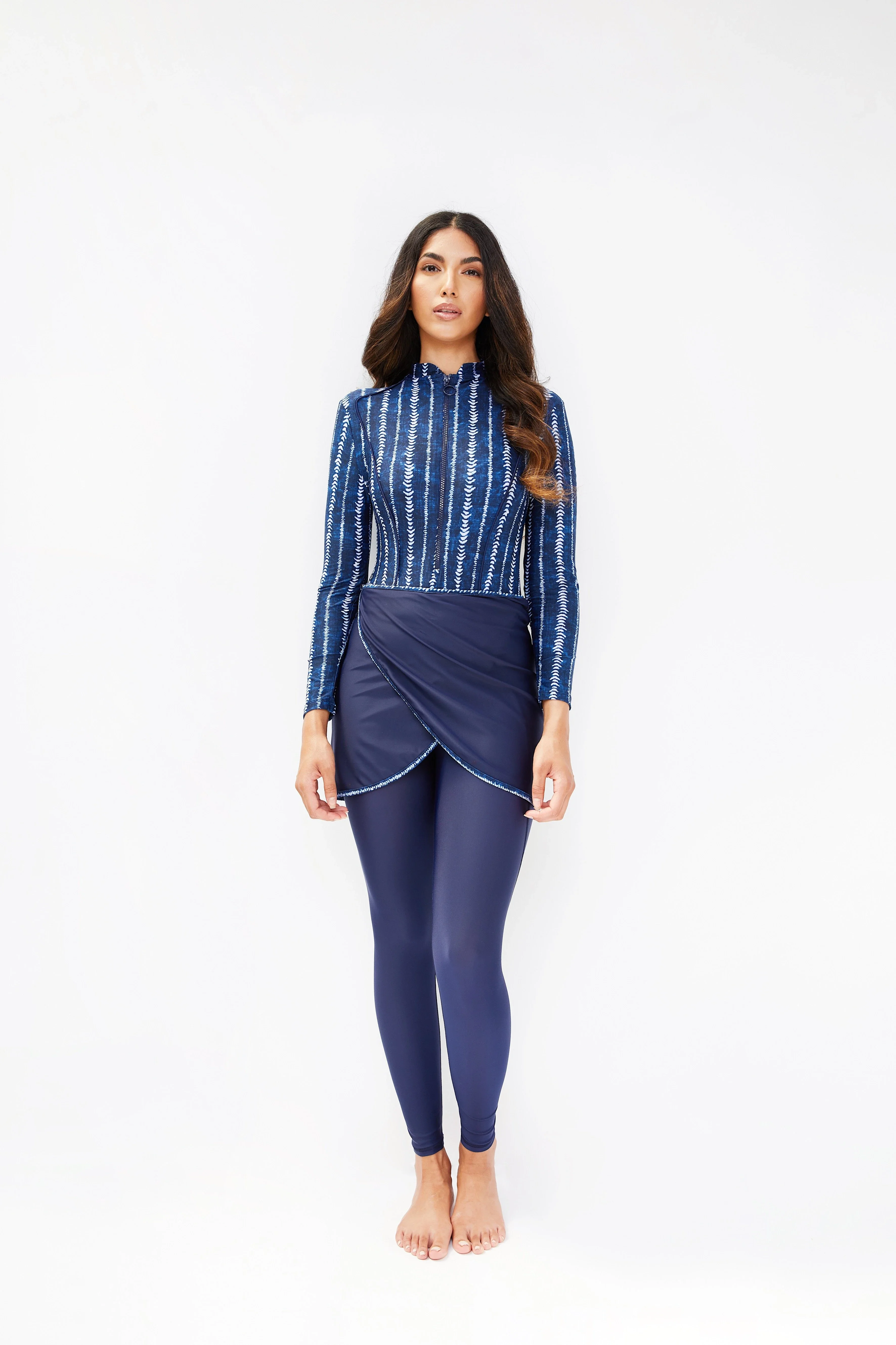 2021 Custom Muslim Swimsuit Premium Quality Low MOQ Muslim Swimwear Customized Swimsuits