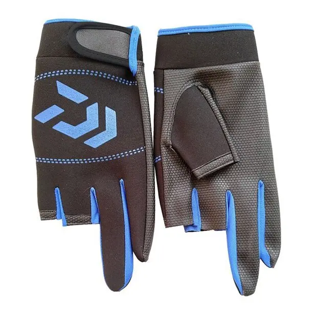 Перчатки на полпальца для мужчин и женщин, универсальные мягкие удобные нескользящие перчатки для рыбалки, защита от солнца