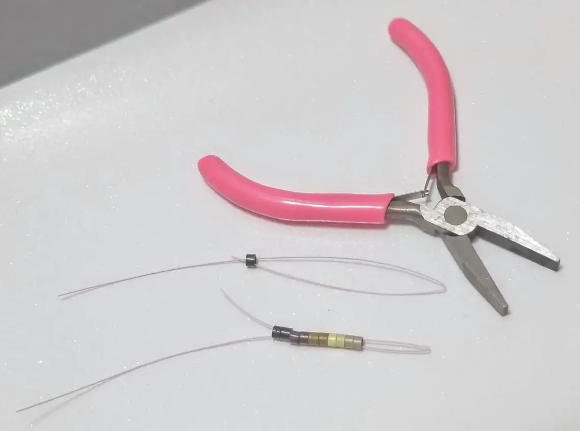 hair extension pink pliers kit with 50 micro link beads 2 pink